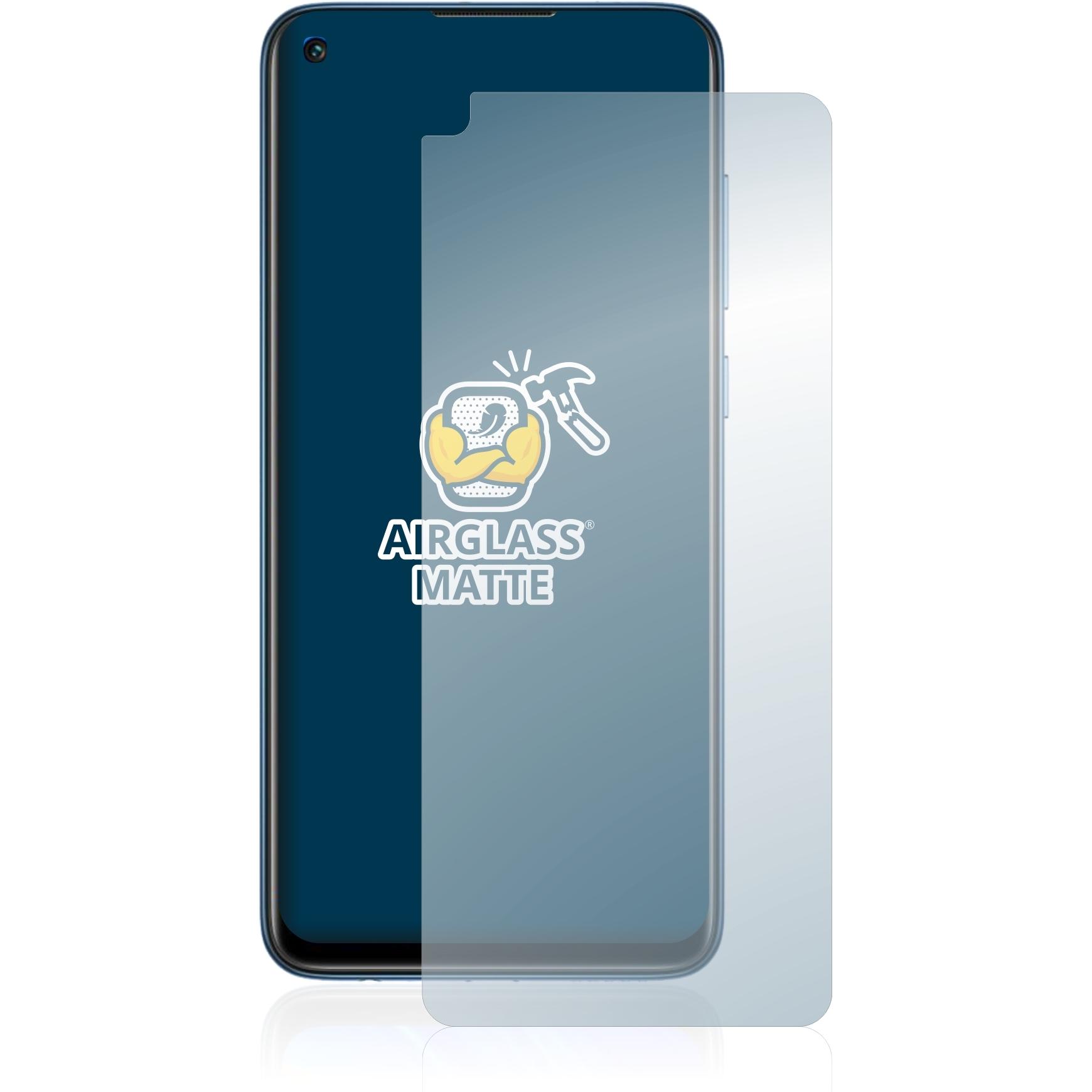 Thumbnail - BROTECT AirGlass Panzerglasfolie Matt (1 Stück, Xiaomi Redmi Note 9), Smartphone Schutzfolie, Grau