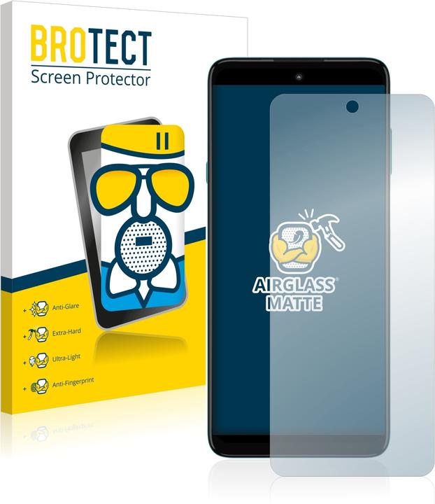 Produktbild BROTECT AirGlass Panzerglasfolie Matt (1 Stück, Motorola Edge 20 Lite)
