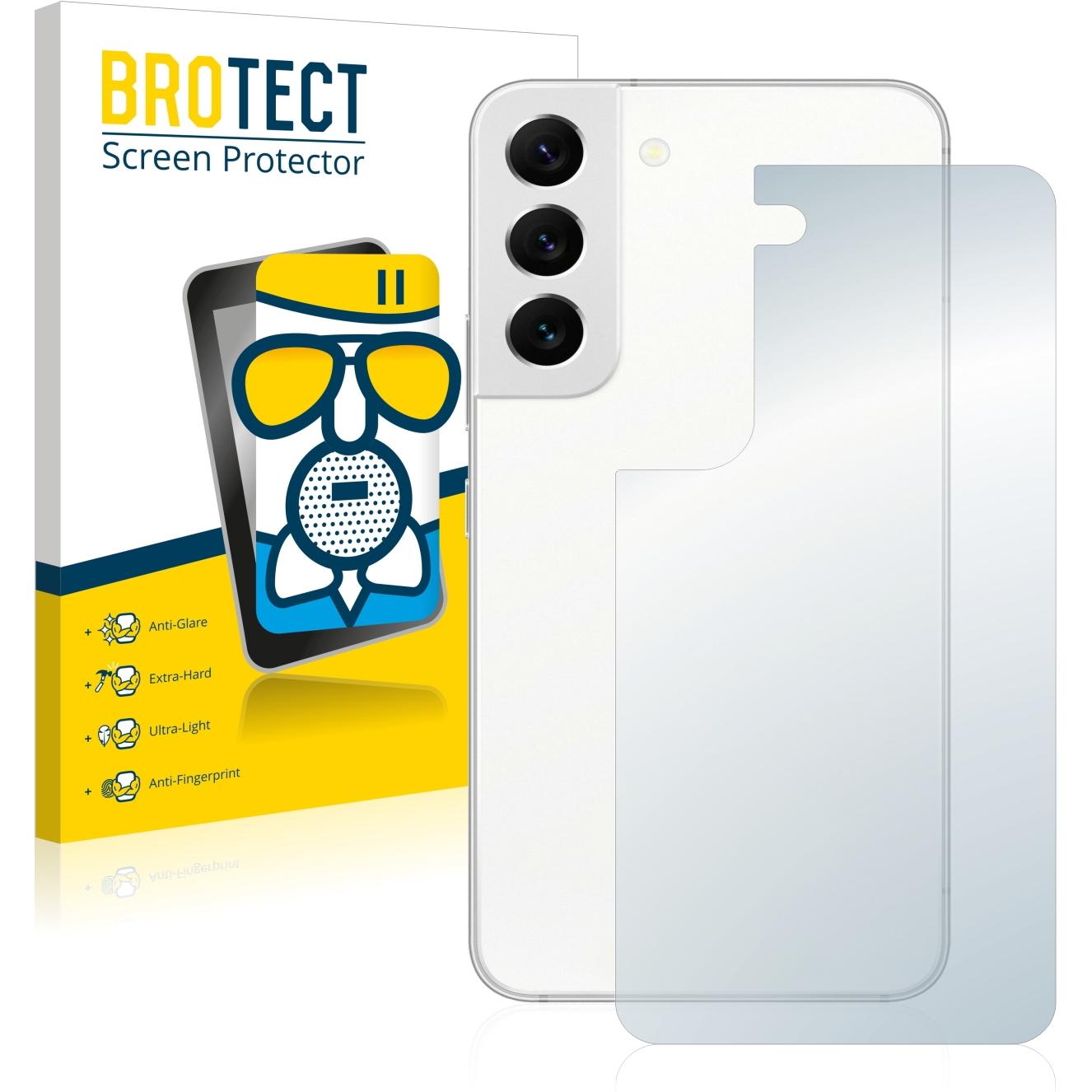 BROTECT AirGlass Panzerglasfolie Matt (1 Stück, Samsung Galaxy S21), Smartphone Schutzfolie, Grau