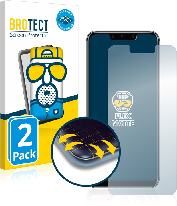 Produktbild BROTECT Full-Cover Displayschutz Matt (2 Stück)