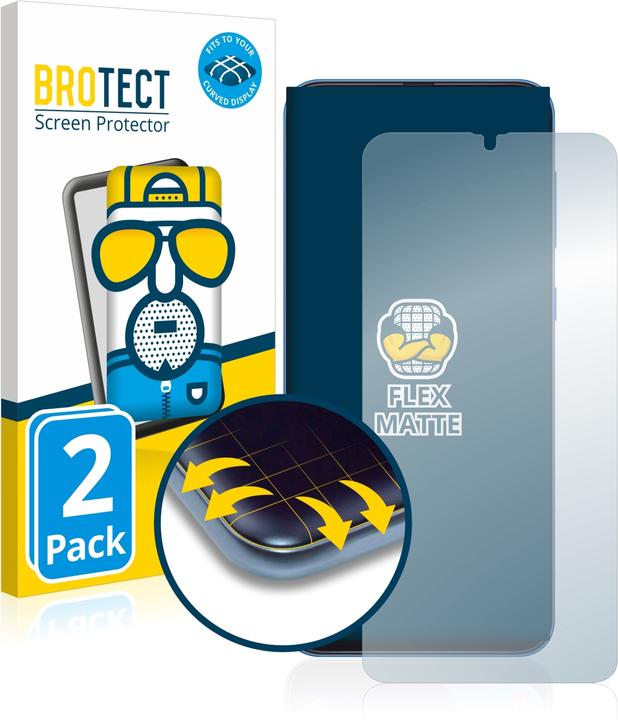 Immagine prodotto BROTECT Full-Cover Pellicola Opaca (2 Pezzo/i, Samsung Galaxy A50)