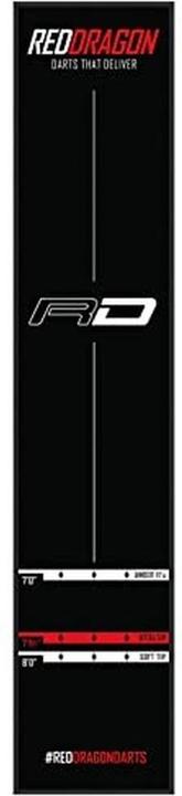 Actual product image Red Dragon Dart mat Soft Feel