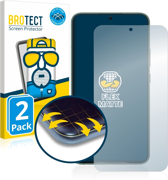 Produktbild BROTECT Full-Cover Displayschutz Matt (2 Stück, Samsung Galaxy S22 5G)