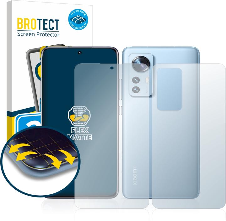 Image du produit BROTECT Full-Cover Protection Mat (2 pièce(s), Xiaomi 12 Pro)