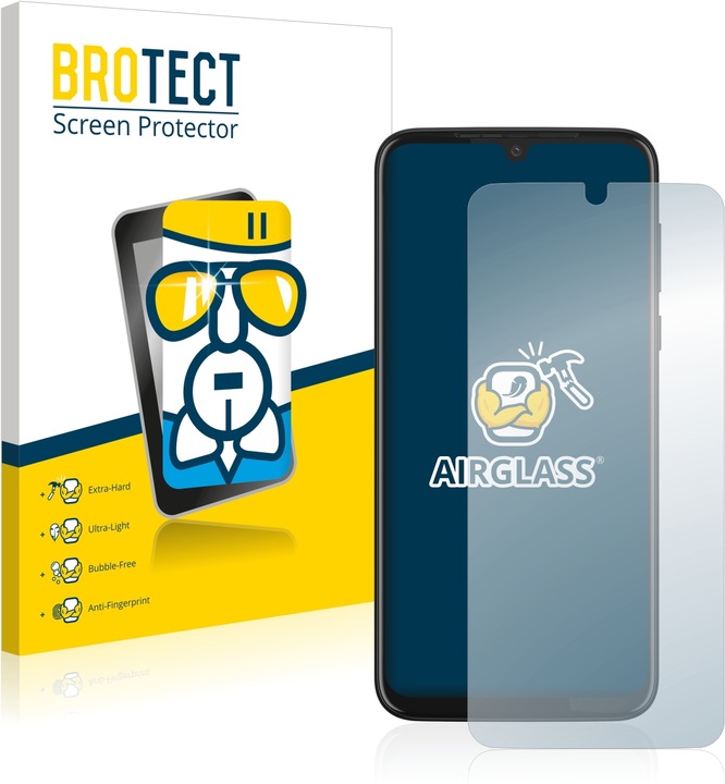 Produktbild BROTECT AirGlass Panzerglasfolie (1 Stück, Motorola Moto G8 Plus)
