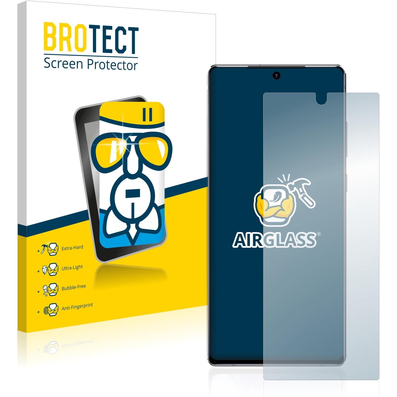 Thumbnail - BROTECT AirGlass Panzerglasfolie (1 Stück, Samsung Galaxy Note 20 5G), Smartphone Schutzfolie, Transparent