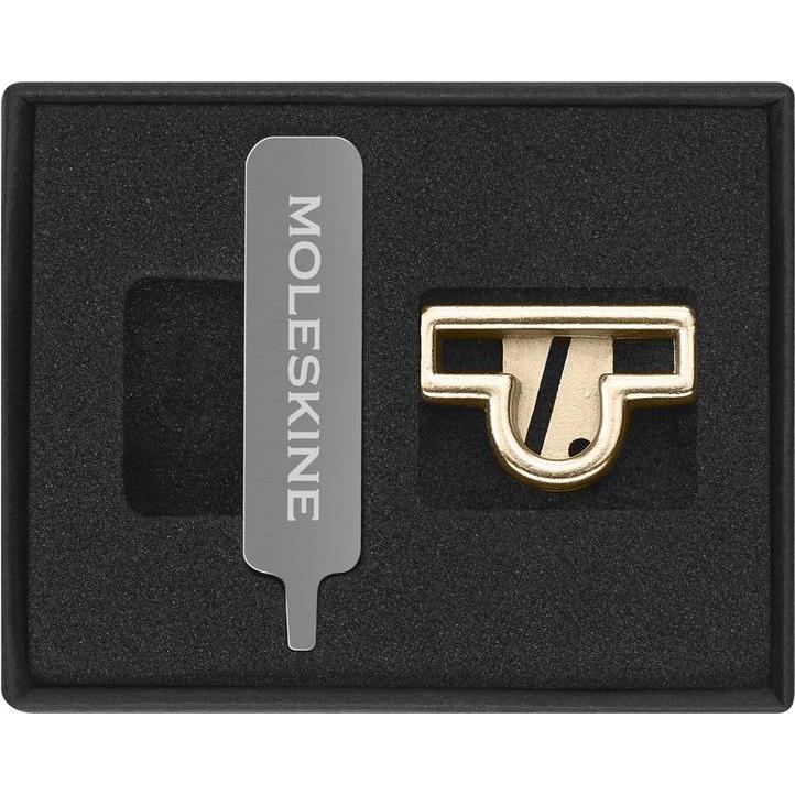 Thumbnail - Moleskine, Heft + Block, Pins Libra Gold