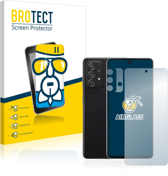 Produktbild BROTECT AirGlass Panzerglasfolie (1 Stück, Samsung Galaxy A52 5G)