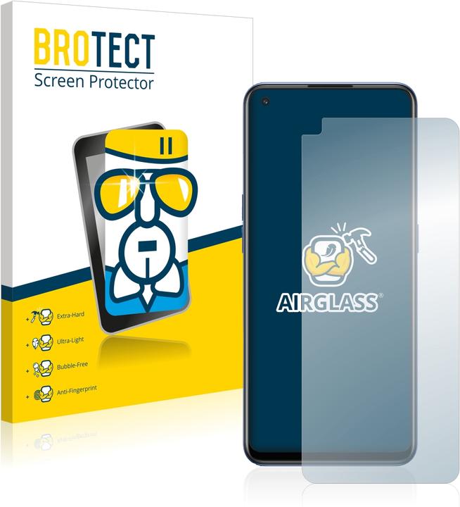 Produktbild BROTECT AirGlass Panzerglasfolie (1 Stk., Oppo Find X5 Lite)