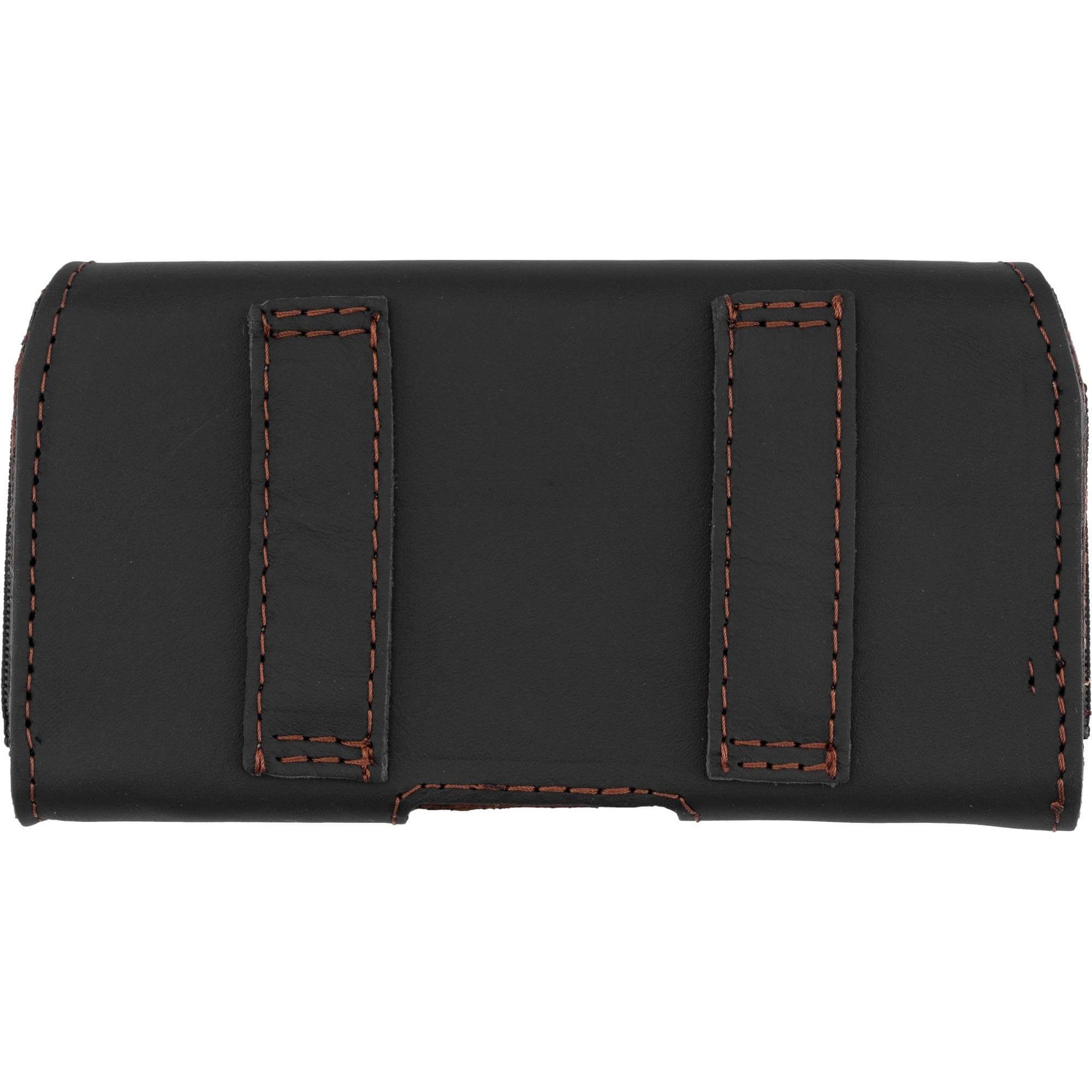 Honju horizon Glattleder Gürteltasche für Google Smartphones (Google Pixel 6a, Google Pixel 6, Google Pixel 7, Google Pi...