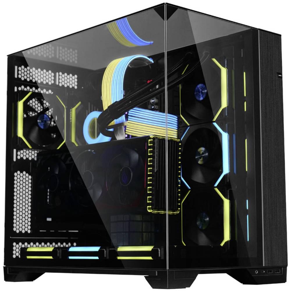 Thumbnail - Lian-Li O11 Vision (Mini-ITX, ATX, mATX, E-ATX), PC Gehäuse, Schwarz