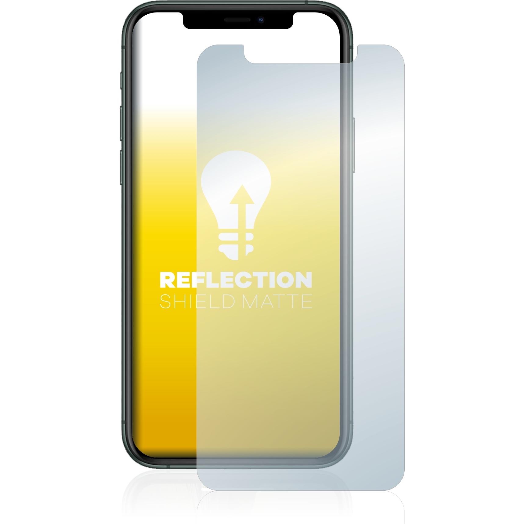 Thumbnail - upscreen Reflection Shield Displayschutz Matt (1 Stück, Apple iPhone 11 Pro), Smartphone Schutzfolie, Grau