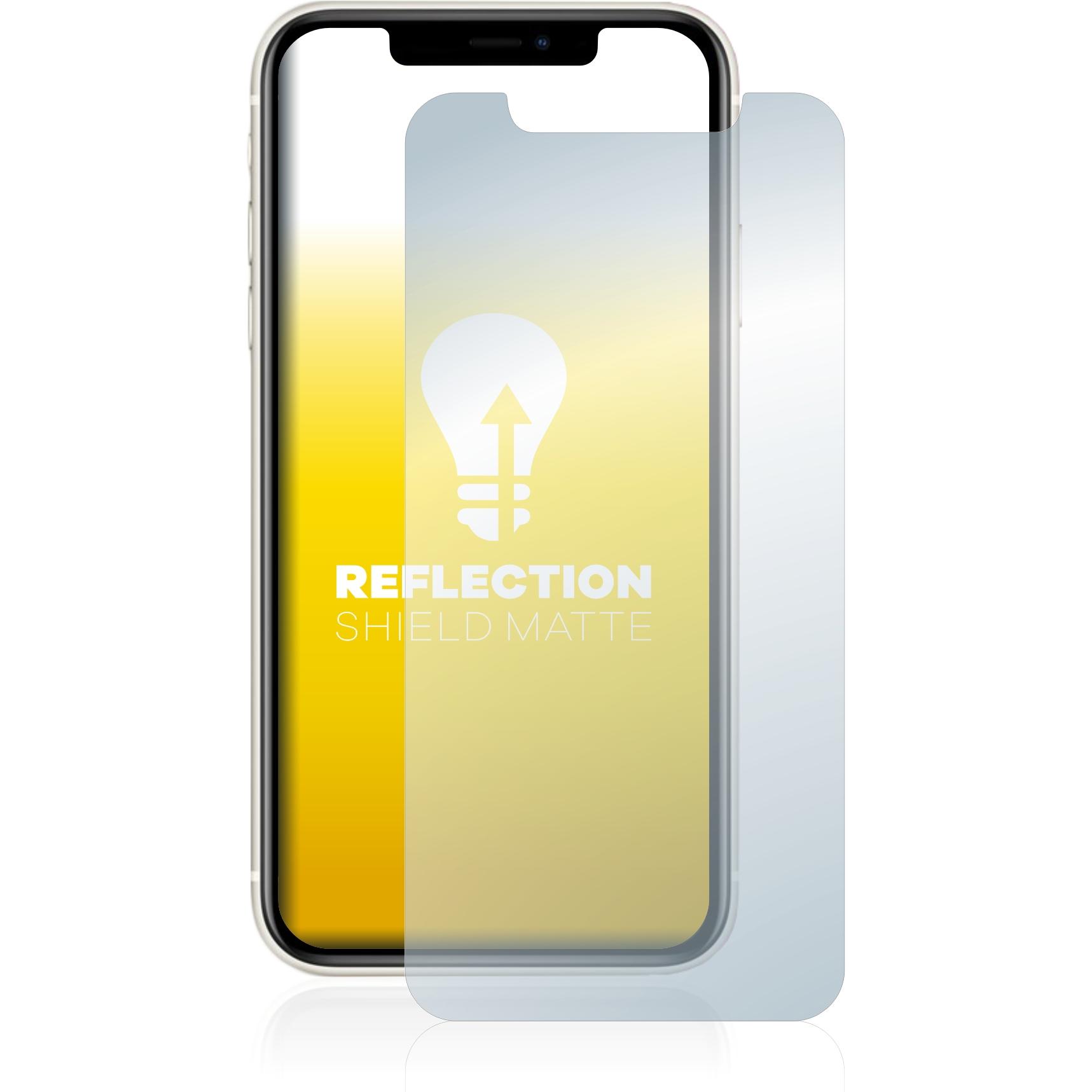 Thumbnail - upscreen Reflection Shield Displayschutz Matt (1 Stück, Apple iPhone 11), Smartphone Schutzfolie, Grau