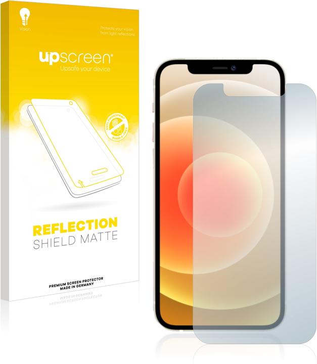 Actual product image upscreen Reflection Shield Protector Matte (1 Piece, Apple iPhone 12)