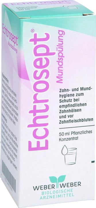 Actual product image Echtrosept mouth rinse, 50 ml KON (50 ml, Mouthwash)