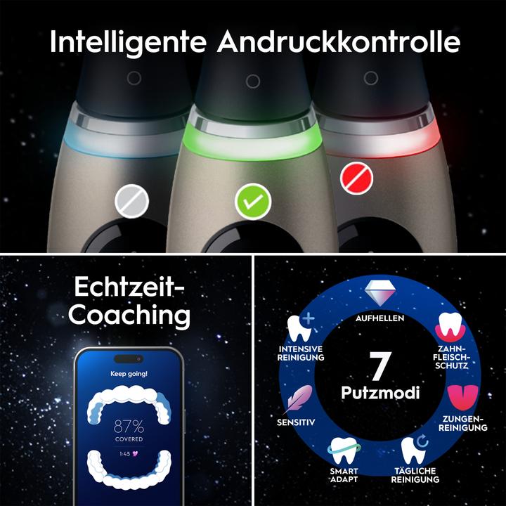 Image du produit Oral-B iO Series 10 Lunar Gold Special Edition Elektrische Zahnbürste