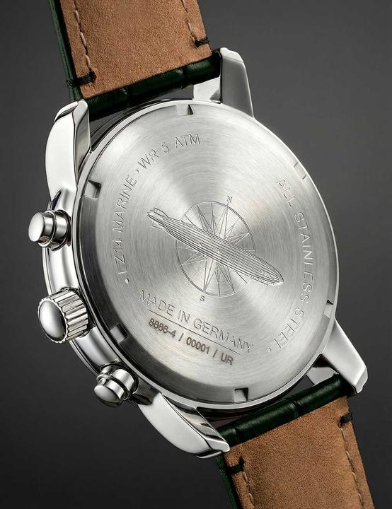 Produktbild Zeppelin Zegarek LZ 14 Marine 8888-4 quartz (Analoguhr, Chronograph, 42 mm)