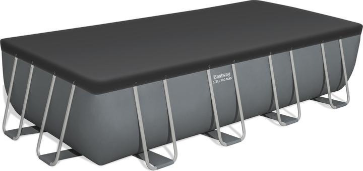 Actual product image Bestway Power Steel Rectangular 5..., Grey/Blue (549 x 274 x 122 cm)