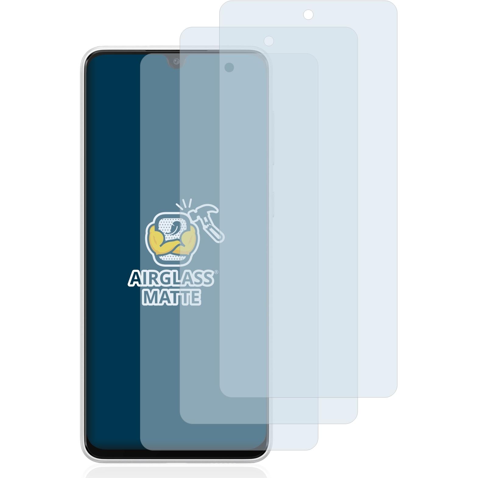 Thumbnail - BROTECT AirGlass Panzerglasfolie Matt (3 Stück, Samsung Galaxy A33 5G), Smartphone Schutzfolie, Grau