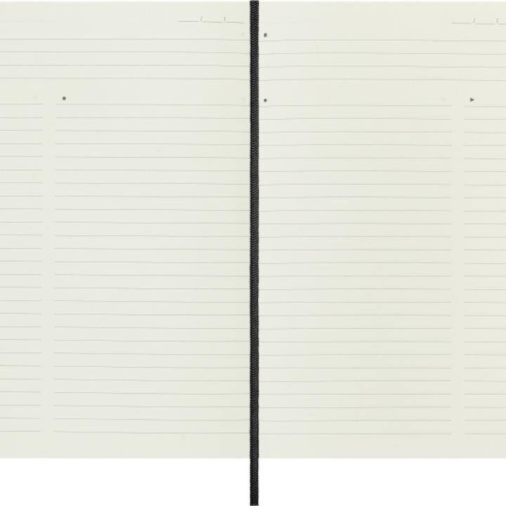 Produktbild Moleskine Professionelles Notizbuch L/A5, Soft Cover, Schwarz (A6, Liniert, Weicher Einband)