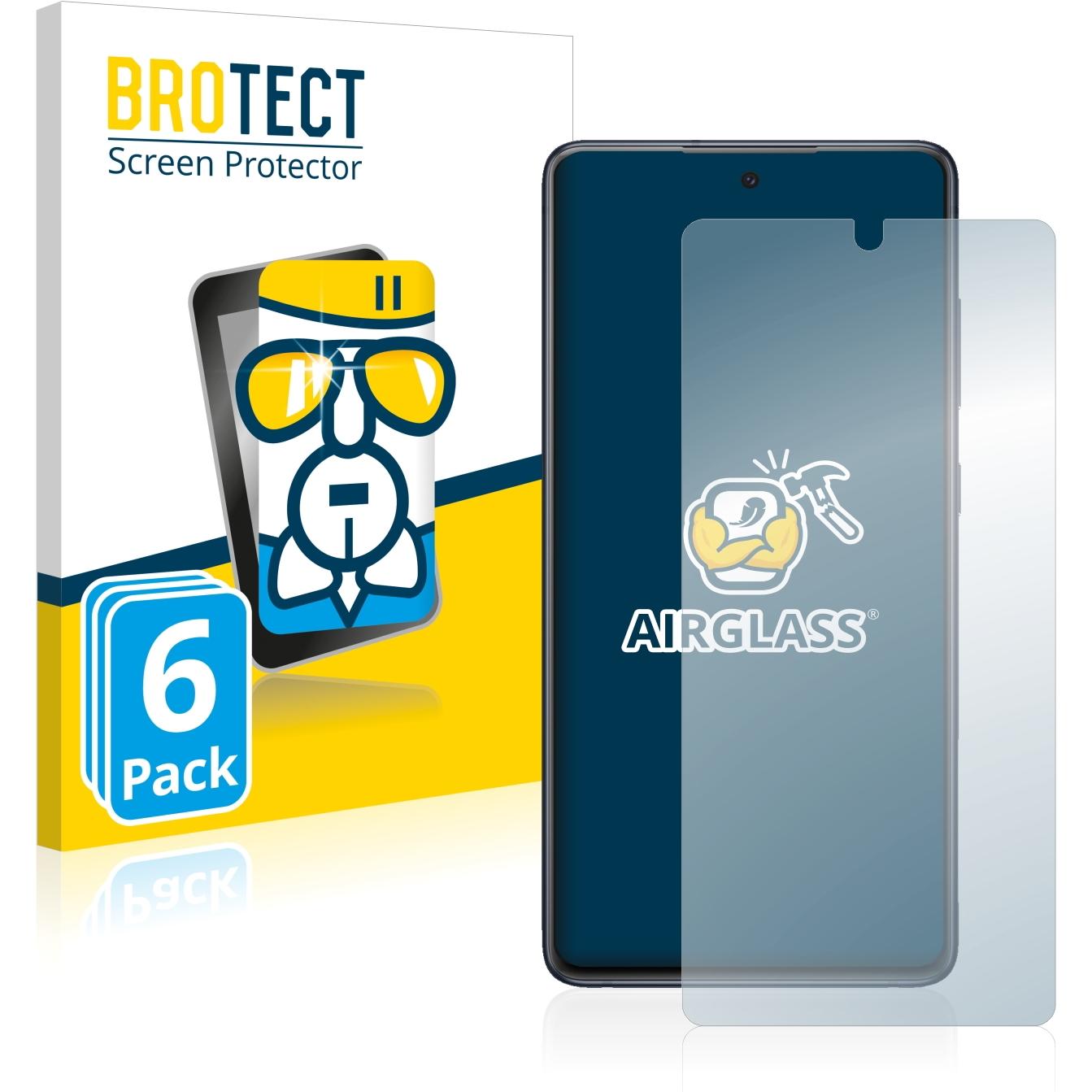 Thumbnail - BROTECT AirGlass Panzerglasfolie (6 Stück, Samsung Galaxy S20 FE), Smartphone Schutzfolie, Transparent