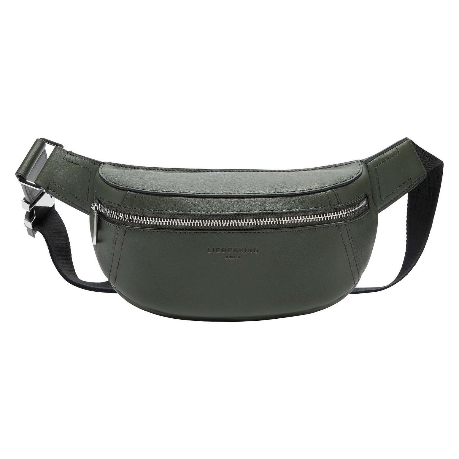 Liebeskind Berlin, Damen, Handtasche, Belt-Bag Gürteltasche Aus Leder, Grün