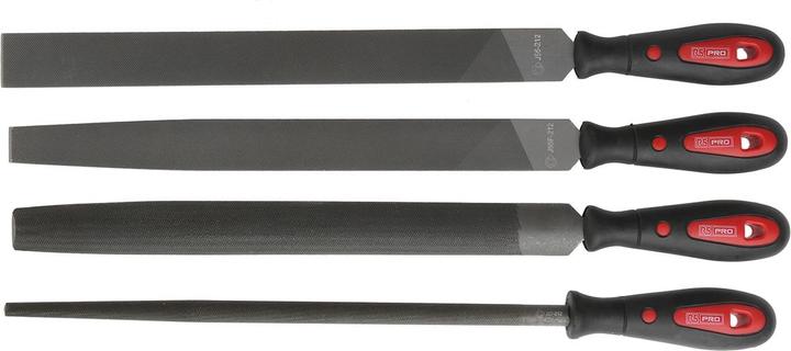 Produktbild RS PRO 4 Piece Engineer's File Set 12 inch (546 mm)