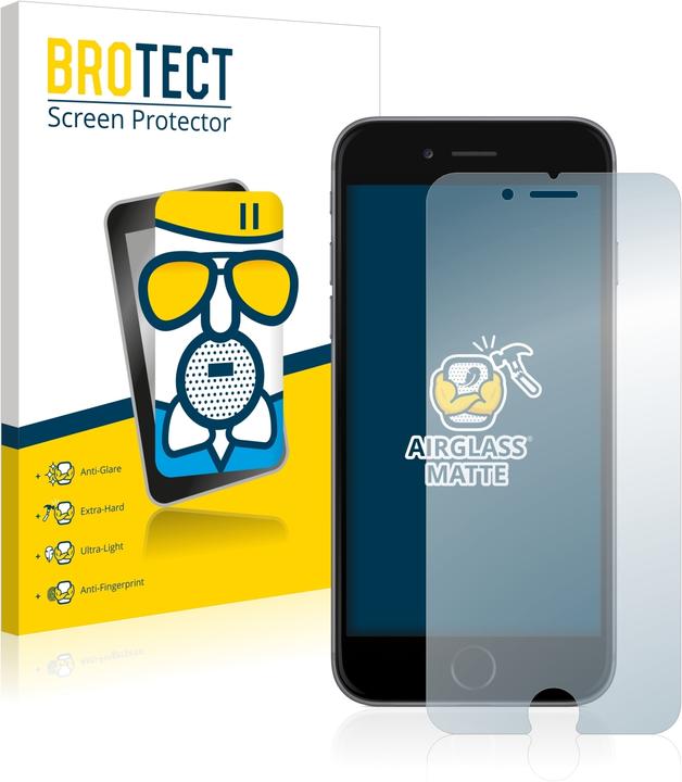 Produktbild BROTECT AirGlass Panzerglasfolie Matt (1 Stück, Apple iPhone 6)