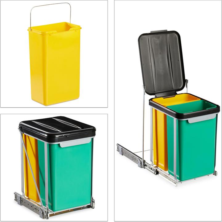 Produktbild Relaxdays Einbaumülleimer (8 l)