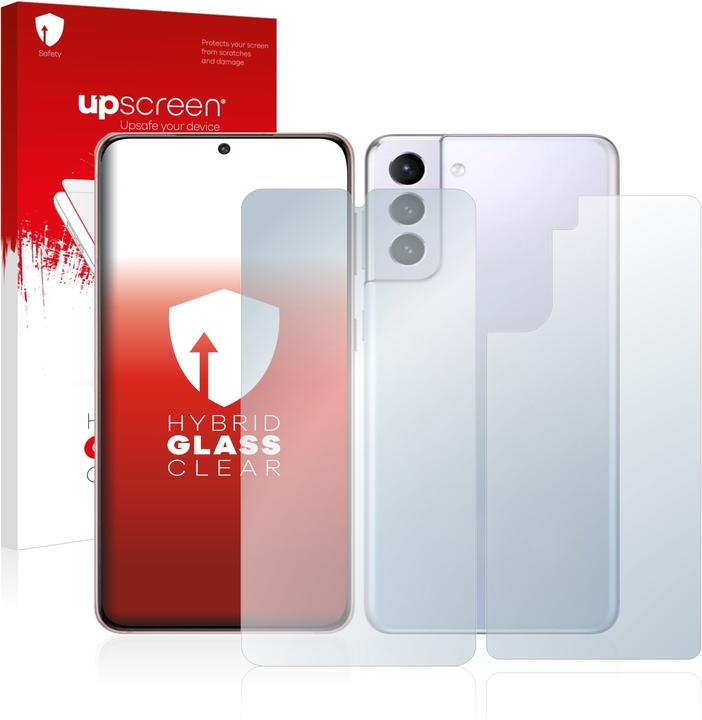 Actual product image upscreen Scratch Shield Glass (1 Piece, Samsung Galaxy S21 5G)