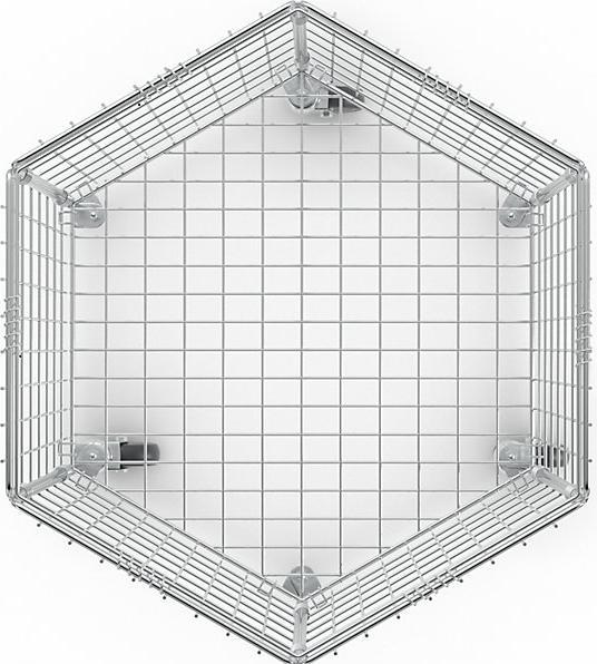 Produktbild Kongamek Gitterwagen (60 kg)