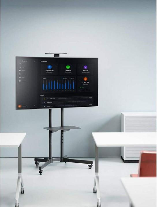 Produktbild Manhattan 461238 TV-Rollwagen 94,0 cm (37" 177,8 cm (70" Neigbar (50 kg, 37" - 70")