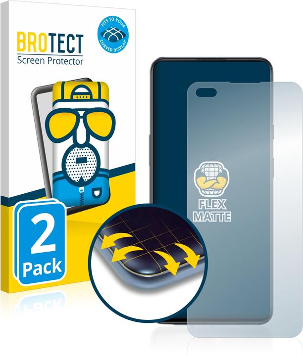 Immagine prodotto BROTECT Full-Cover Pellicola Opaca (2 pz., OnePlus Nord)