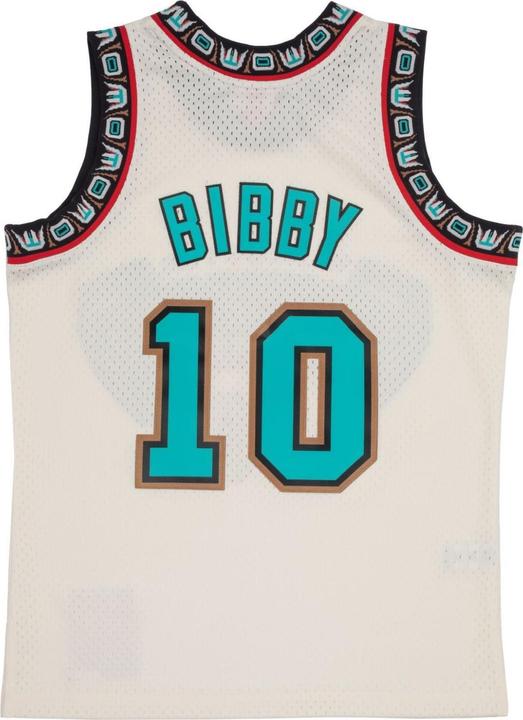 Actual product image Mitchell & Ness Swingman Jersey Vancouver Grizzlies OFF-WHITE Mike Bibby - S (S)