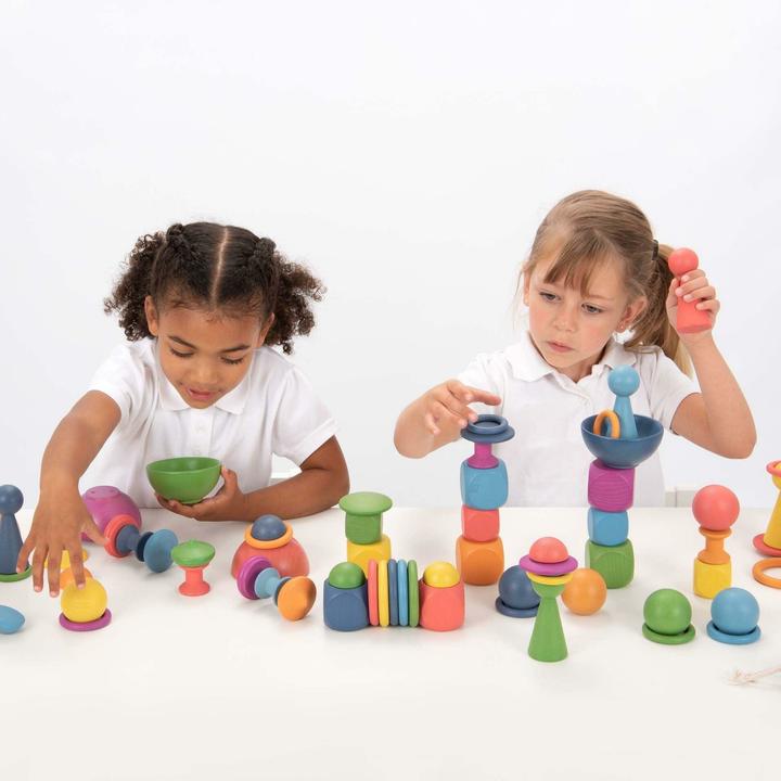 Actual product image TickiT Rainbow mega set (84 pieces)