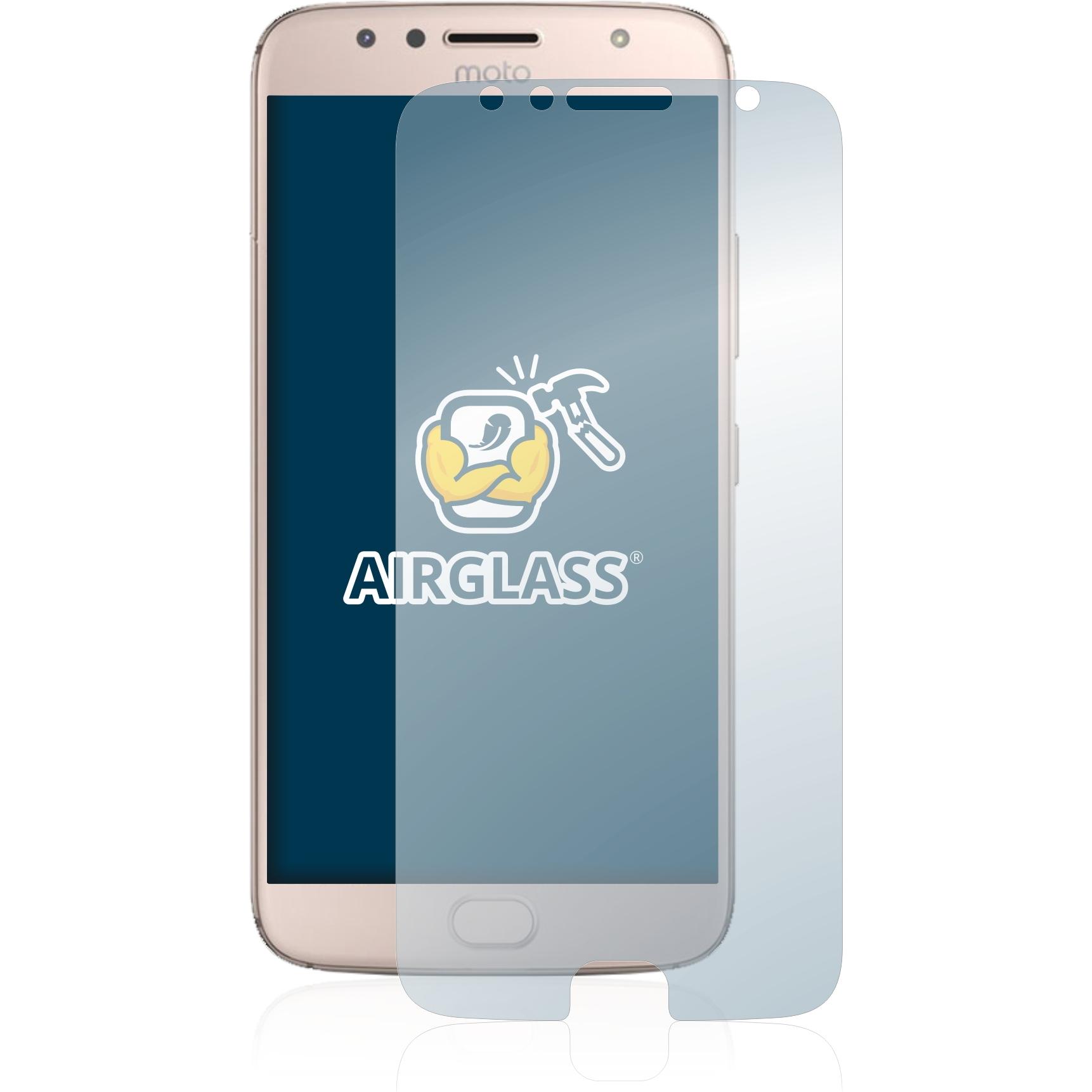 Thumbnail - BROTECT AirGlass Panzerglasfolie (1 Stück, Motorola Moto G5S Plus), Smartphone Schutzfolie, Transparent