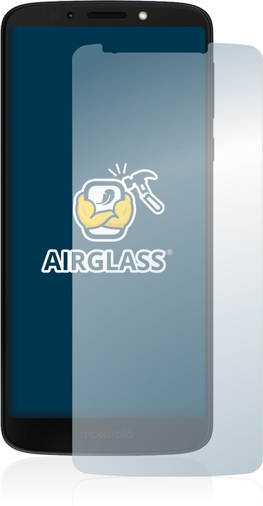 Actual product image BROTECT AirGlass Glass (1 Piece, Motorola Moto G6 Play)