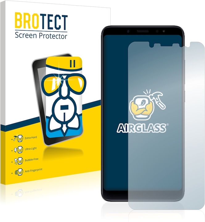 Actual product image BROTECT AirGlass Glass (1 Piece, Xiaomi Redmi Note 5)