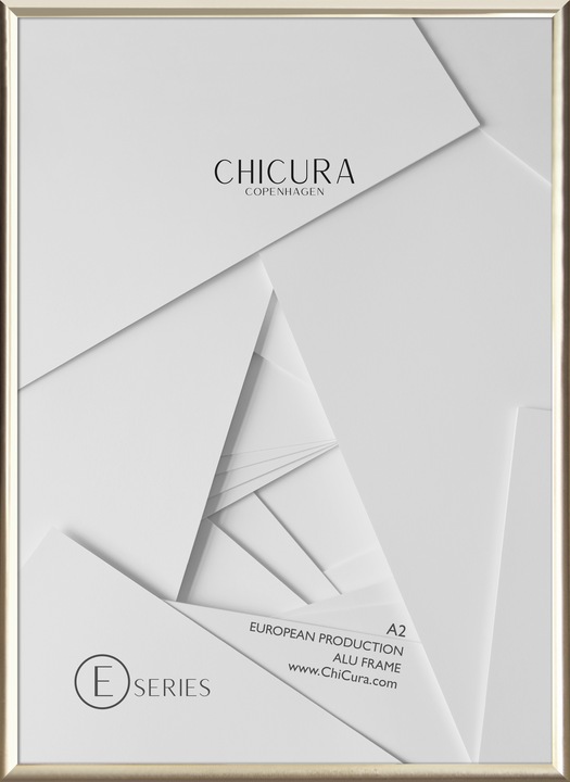 Actual product image ChiCura Alu Rahmen E - Glas (A2)