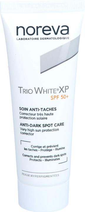 Produktbild Noreva TRIO WHITE XP 50+ (Sonnencreme Gesicht, SPF 50, 40 ml, 64 g)