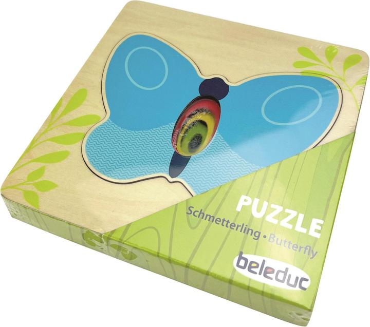 Produktbild Beleduc Lagen-Puzzle Kleiner Schmetterling (4 Teile)