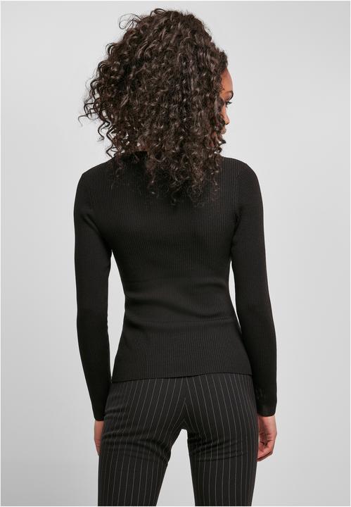 Produktbild Urban Classics Ladies Wide Neckline Sweater (XS)