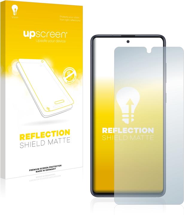Actual product image upscreen Reflection Shield Protector Matte (1 Piece, Samsung Galaxy Note 10 Lite)