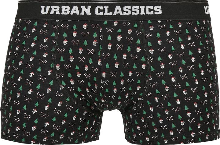 Image du produit Urban Classics Organic X-Mas Boxer Shorts 3-Pack (M, Lot de 3)