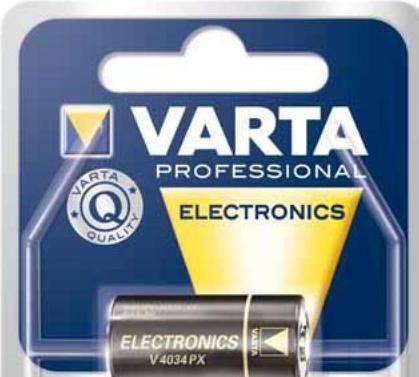 Actual product image Varta V4034px (1 pcs., LR44, 100 mAh)