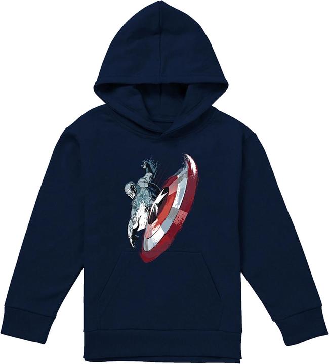Produktbild Captain America Kapuzenpullover Zum Überziehen (116)