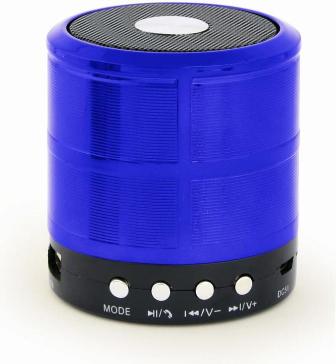 Produktbild Gembird SPK-BT-08-B Tragbarer Lautsprecher Tragbarer Mono-Lautsprecher Schwarz (400 h, Batteriebetrieb)