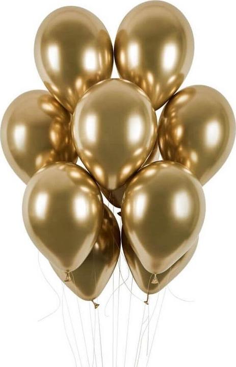 Actual product image GMR Golden Spinach Latex Balloons - 33 cm - 50 pcs. Universal (50 x)