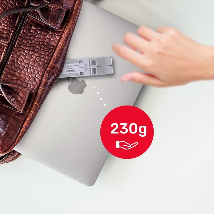 Produktbild Unitek Laptop stand Laptop stand, foldable, aluminum