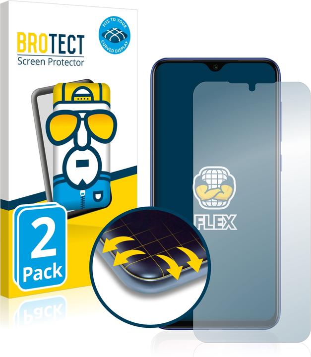 Produktbild BROTECT Full-Cover Displayschutz (2 Stück, Xiaomi Mi 9 SE)